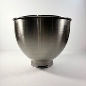 Stainless Steel Mixing Bowl kitchenaid silver 4.5  quart